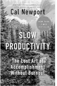 Slow Productivity
